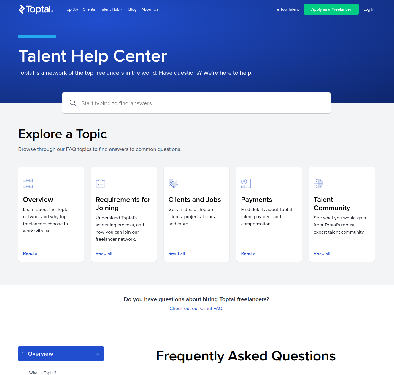 www.toptal.com β Freelance Jobs FAQ www.toptal.com β Freelance Jobs FAQ